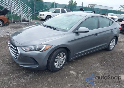 2018 Hyundai Elantra Se from USA, damaged, VIN 5NPD74LF4JH353317
